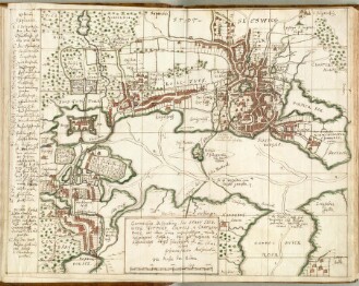 Johannes Mejers manuscript map